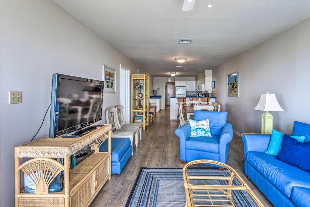 Bright Beachy Condo With Boardwalk Access And Patio! Myrtle Beach Kültér fotó