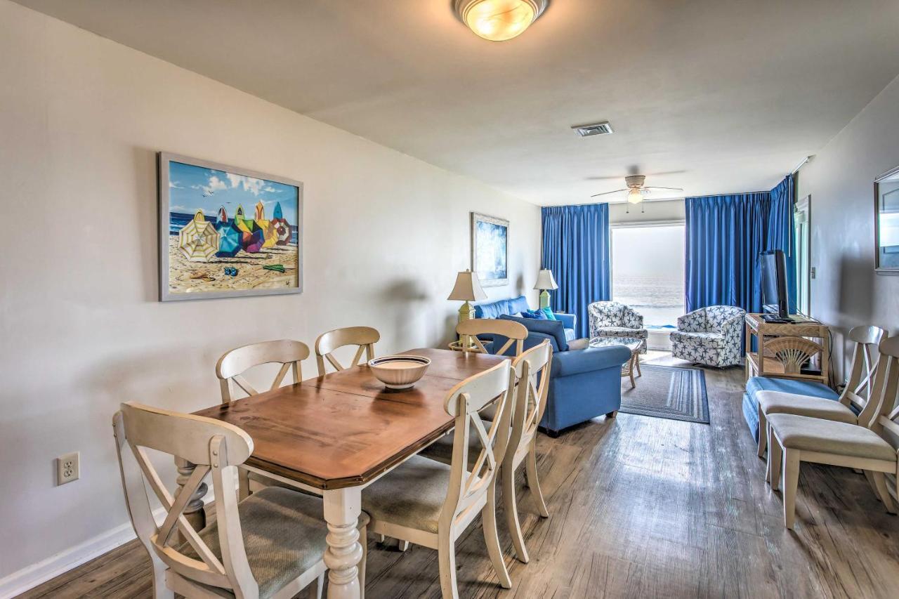 Bright Beachy Condo With Boardwalk Access And Patio! Myrtle Beach Kültér fotó