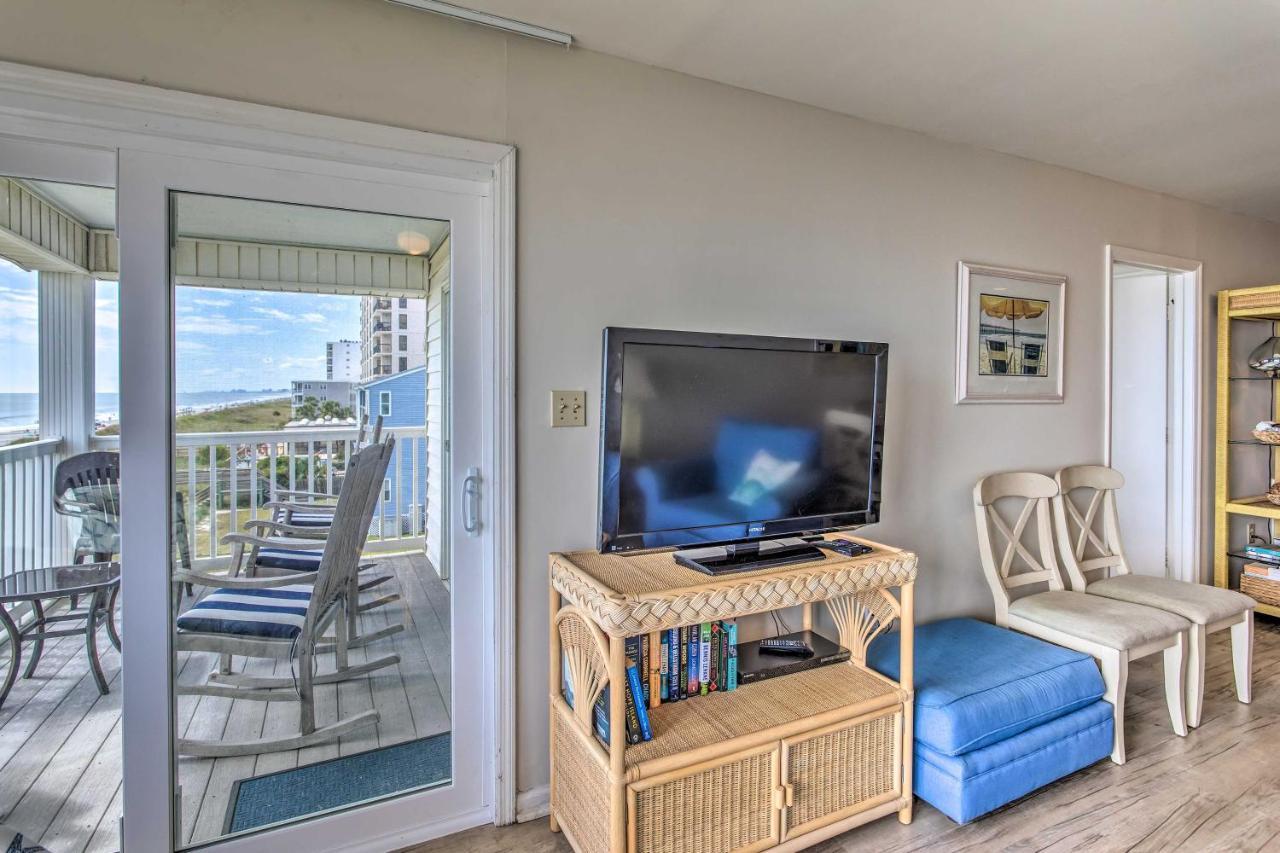 Bright Beachy Condo With Boardwalk Access And Patio! Myrtle Beach Kültér fotó