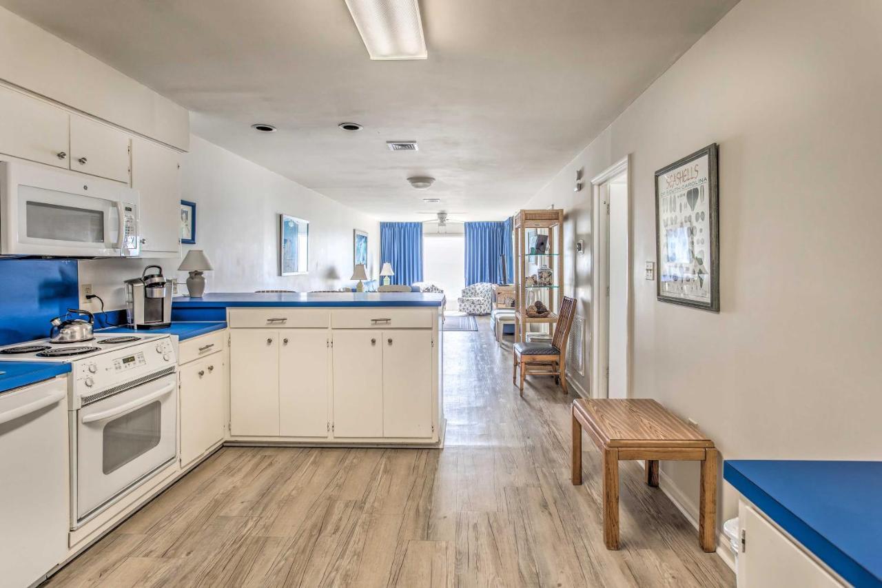 Bright Beachy Condo With Boardwalk Access And Patio! Myrtle Beach Kültér fotó