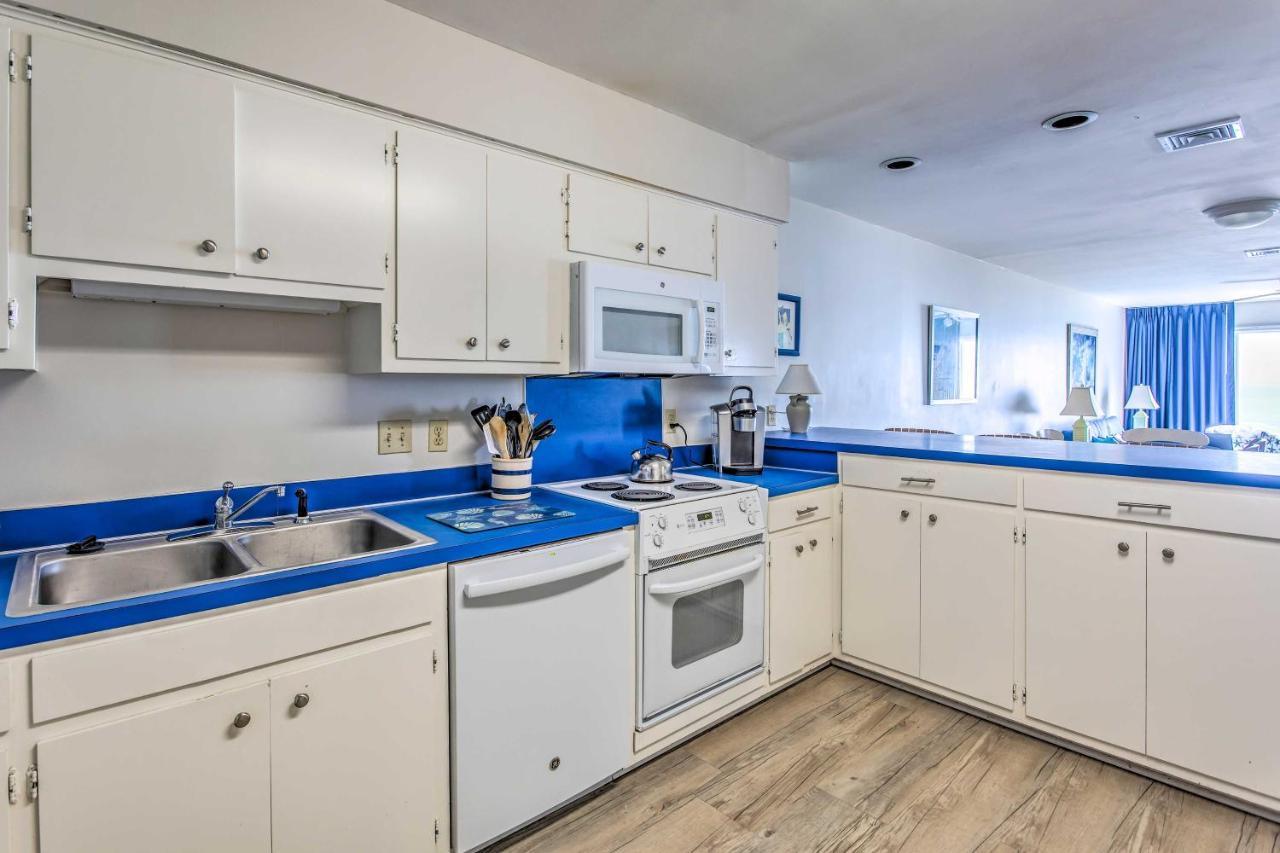 Bright Beachy Condo With Boardwalk Access And Patio! Myrtle Beach Kültér fotó