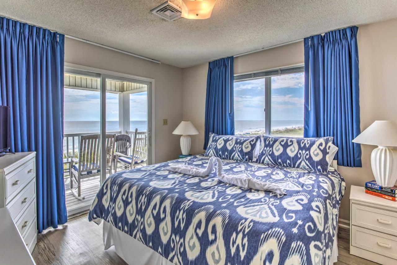 Bright Beachy Condo With Boardwalk Access And Patio! Myrtle Beach Kültér fotó