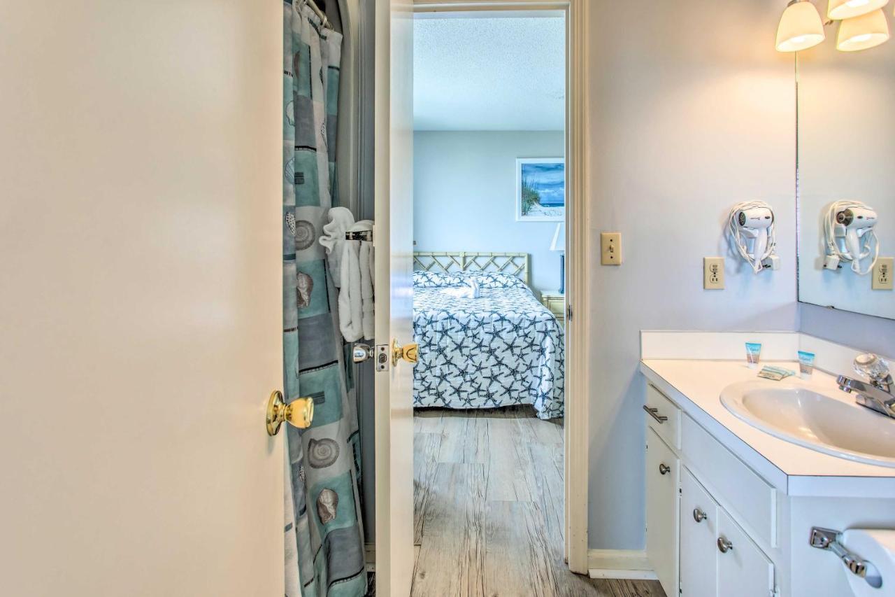 Bright Beachy Condo With Boardwalk Access And Patio! Myrtle Beach Kültér fotó