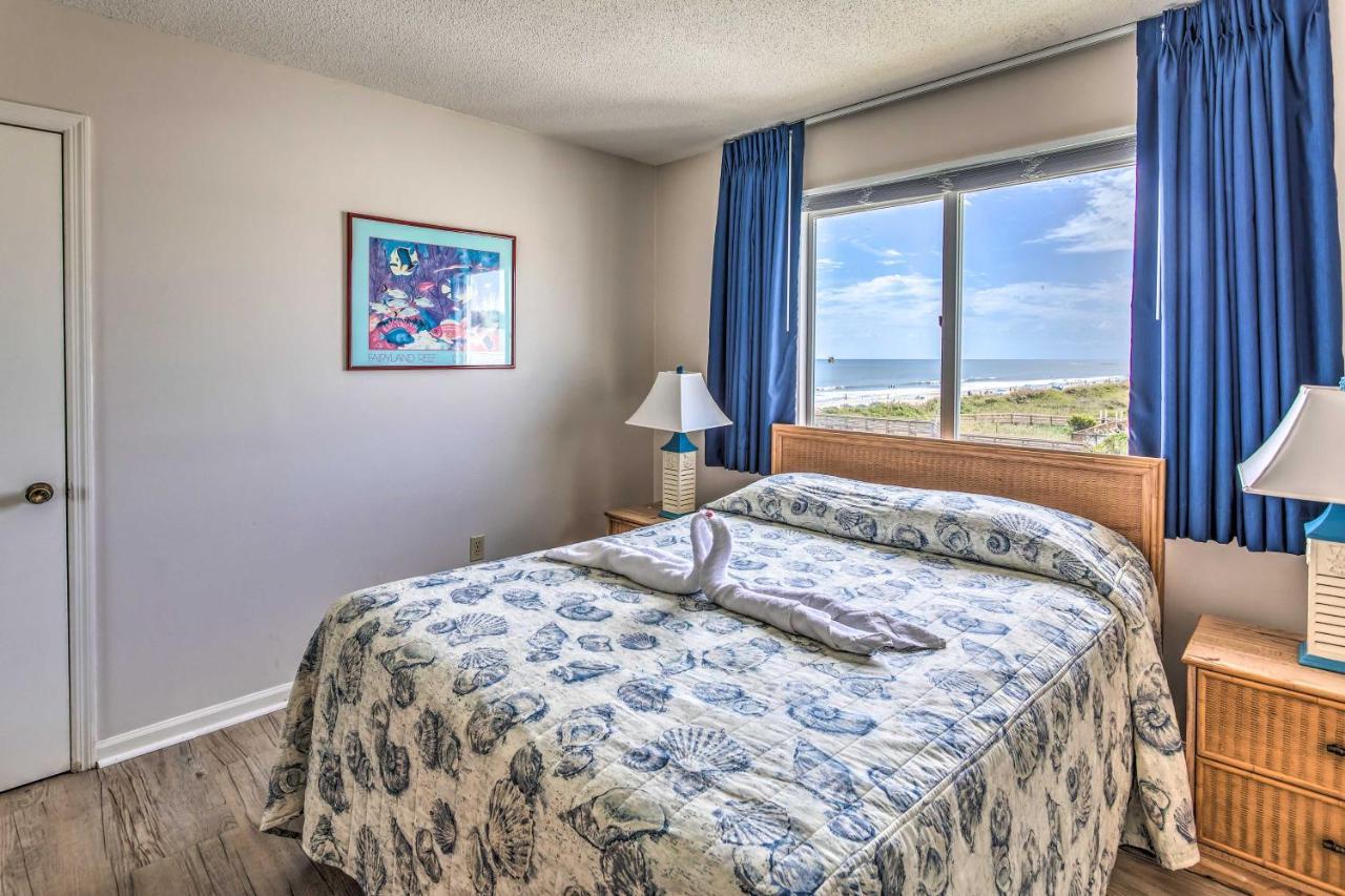 Bright Beachy Condo With Boardwalk Access And Patio! Myrtle Beach Kültér fotó