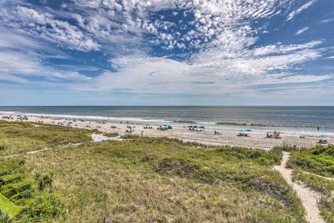 Bright Beachy Condo With Boardwalk Access And Patio! Myrtle Beach Kültér fotó