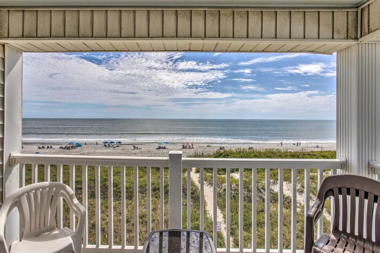 Bright Beachy Condo With Boardwalk Access And Patio! Myrtle Beach Kültér fotó